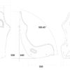 Technische tekening Atech Racing RAID 4X4